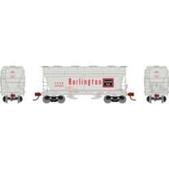 Athearn 24663 - ACF 2970 Covered Hopper Burlington (CB&Q) 183951 - N Scale