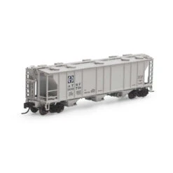 Athearn 28328 - PS-2 2893 3-Bay Covered Hopper Santa Fe (SFRP) 300739 - N Scale