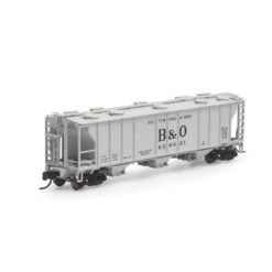 Athearn 28330 - PS-2 2893 3-Bay Covered Hopper Baltimore & Ohio (B&O) 628021 - N Scale