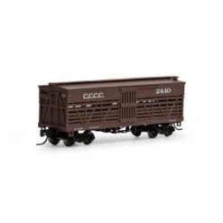 Athearn 5237 - 36' Old Time Stock Car Canada Cattle Car Company (CCCC) 2440 - N Scale