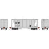 Athearn RTR 63792 - PS-2 2600 Covered Hopper Norfolk & Western (N&W) 170729 - HO Scale