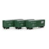 Athearn 67753 - 40' Modern Box Car Penn Central (PC) (3 Pack) - HO Scale