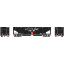 Athearn RTR 7088 - 40' Offset Ballast Hopper W/ Load Southern (SOU) 95307 - HO Scale