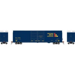 Athearn RTR 90578 - 60' Hi-Cube Boxcar Golden West Service (VCY) 142044 - HO Scale