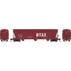 Athearn Genesis 15854 - ACF 4600 3-Bay Hopper Detroit, Toledo And Ironton (DTI) 10311 - HO Scale