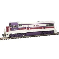 Atlas 10003789 - GE U36B Auto Train (AUCX) 4009 - HO Scale