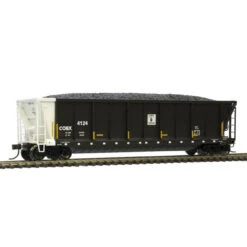Atlas 20006683 - Coalveyor Bathtub Gondola - Cobra Trading (Black/White) Cobra Trading (COBX) 4122 - HO Scale