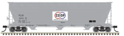 Atlas 20006942 - ACF® 4650 Centerflow Hopper Farmland CO-OP (FLIX) 3408 - HO Scale