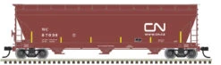 Atlas 20006948 - ACF® 4650 Centerflow Hopper Canadian National (WC) 87017 - HO Scale