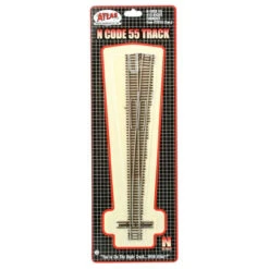 Atlas 2055 - Code 55, #10 Right Hand Turnout - N Scale
