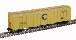 Atlas 50005813 - 4180 Airslide Covered Hopper Chessie (C&O) 619117 - N Scale