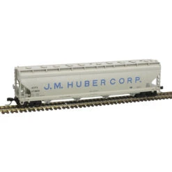 Atlas 50006014 - 5701 Plastics Hopper (J.M. Huber Corp.) American Car & Foundry (ACFX) 97833 - N Scale