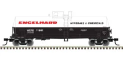 Atlas 50006156 - ACF 14,000-Gallon Kaolin Tank Car Engelhard (ACFX) 11959 - N Scale
