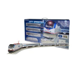 Bachmann 00772 - AMTRAK® CITY SPRINTER (DCC/SOUND READY) Amtrak (AMTK) - HO Scale