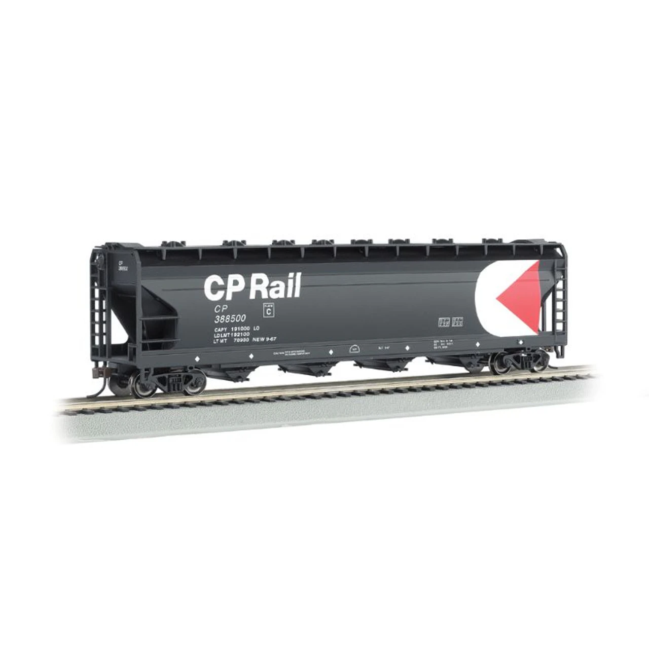 Bachmann 17529 - 56' ACF Hopper Canadian Pacific (CP) 385500 - HO Scale