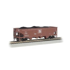 Bachmann 17608 - 40' Quad Hopper Rock Island (RI) 10468 - HO Scale