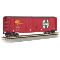 Bachmann 18016 - 50' Plug Door Box Car Atchison, Topeka And Santa Fe (ATSF) 152086 - HO Scale