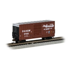 Bachmann 18253 - High-Cube Box Car Denver & Rio Grande Western (D&RGW) 67422 - N Scale