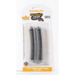Bachmann 44855 - EZ Track 17-1/2" Radius Curve 6pc - N Scale