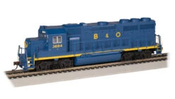 Bachmann 66308 - EMD GP40 W/ Econami™ DCC & Sound Baltimore & Ohio (B&O) 3684 - HO Scale