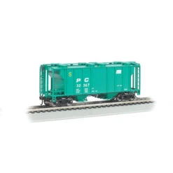 Bachmann 73505 - PS-2 2-Bay Covered Hopper Penn Central (PC) 32367 - HO Scale