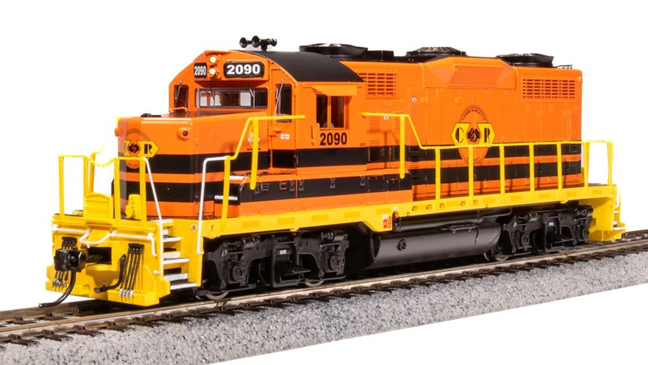 Broadway Limited 7457 - EMD GP20 W/ Paragon4 Sound/DC/DCC Commonwealth Railway (CWRY) (GWRR) 2091 - HO Scale