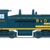 Broadway Limited 7482 - EMD NW2 W/ Paragon4 Sound/DC/DCC Baltimore & Ohio (B&O) 9559 - N Scale