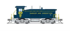 Broadway Limited 7484 - EMD NW2 W/ Paragon4 Sound/DC/DCC Bangor & Aroostook (BAR) 20 - N Scale