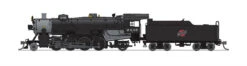 Broadway Limited 7854 - USRA Light Mikado W/ Paragon4 Sound/DC/DCC Chicago & Northwestern (CNW) 2445 - N Scale