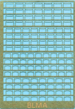 BLMA #98 - E/F Unit & Passenger Car Ladder Grab Irons - N Scale