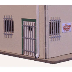 Blair Line 1708 - Burglar Bars - Kit -- Pkg(30) - N Scale Kit