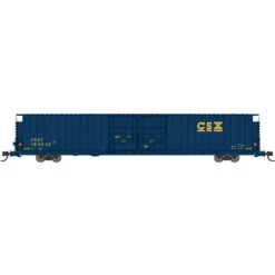 Bluford Shops 86620 - PS 86' Auto Parts Double Door Boxcar CSX (CSXT) 180402 - N Scale