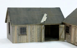 Banta Modelworks 2126 - Blacksmith Carpentry Shop Annex - HO Scale Kit