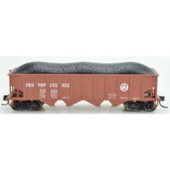 Bowser 38107 - H21 4-Bay Coal Hopper Pennsylvania (PRR) 717202 - N Scale