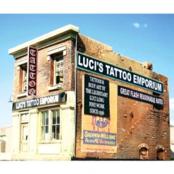 Downtown Deco 2012 - Luci's Tattoo Emporium - N Scale Kit