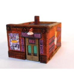 Downtown Deco 2020 - Pussy Kat Club (Adult Theme Signs) - N Scale Kit