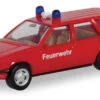 Herpa Models 094795 - Opel Rekord Station Wagon - Assembled - Fire Dept - HO Scale