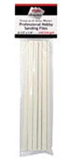 Alpha Abrasives 0310 - Professional Sanding File Pkg(12) - 1/4" .6cm - Fine