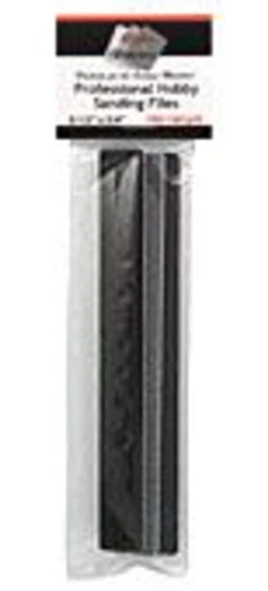 Alpha Abrasives 0311 - Professional Sanding File Pkg(12) - 3/4" 1.9cm - Coarse