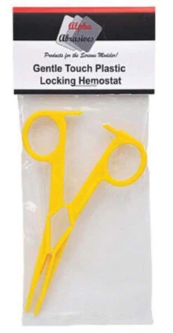 Alpha Abrasives 5002 - Gentle Touch Plastic Hemostat Pkg(3)