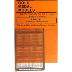 Gold Medal Models 160-20 - Burglar Bars - N Scale