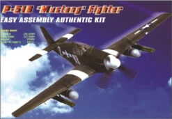 Hobby Boss 80242 - P-51B Mustang Fighter United States - 1:72 Scale Kit
