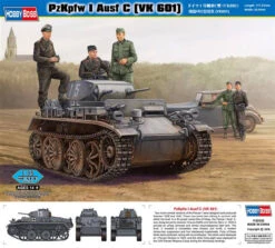 Hobby Boss 82431 - PzKpfw I Aushf C VK 601 Germany - 1:35 Scale Kit