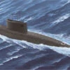 Hobby Boss 83501 - PLAN Kilo Class Submarine Russia - 1:350 Scale Kit