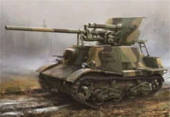 Hobby Boss 83849 - ZIS-30 Light Self-Propelled Anti-Tank Gun Soviet Union - 1:35 Scale Kit