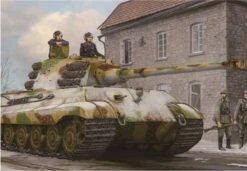 Hobby Boss 84532 - PzKpfwVi SdKfz182 Tiger II Henschel Feb-1945 Production Germany - 1:35 Scale Kit