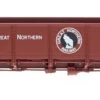 InterMountain 35010-44 - General Service Drop Bottom Gondola - Steel Sides Great Northern (GN) 75653 - HO Scale