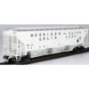 InterMountain 453117-02 - PS 4750 CU FT 3 Bay Rib-Sided Hopper Morrison-Quirk Grain Corp (MQGX) 78 - HO Scale