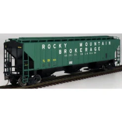 InterMountain 453118-02 - PS 4750 CU FT 3 Bay Rib-Sided Hopper - Rocky Mountain Brokerage TLDX 9039 - HO Scale