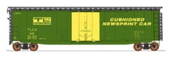 InterMountain 45954-02 - 50' PS-1 Single Door Boxcar Transport Leasing (TLCX) 46 - HO Scale